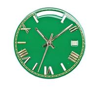 Hyuwdai 1pcs 28.5mm dial and Hands 8285 Movement Single Calendar Blue Black Coffee Green White Luminous dial Watch Accessories(JS5026)