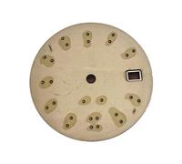 Hyuwdai 1pcs 30.5mm Dial Suitable for NH35/NH36/4R/7S Automatic Movement Watch Green Luminous(W-D-206x)