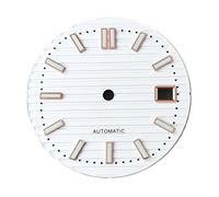 Hyuwdai 1pcs 30.5mm dial with Green Light, Suitable for NH35 Movement Watch Accessories(11-S dial)