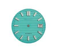 Hyuwdai 1pcs 30.5mm dial with Green Light, Suitable for NH35 Movement Watch Accessories(16-S dial)