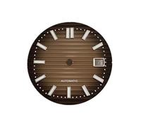 Hyuwdai 1pcs 30.5mm dial with Green Light, Suitable for NH35 Movement Watch Accessories(17-S dial)