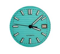 Hyuwdai 1pcs 30.5mm dial with Green Light, Suitable for NH35 Movement Watch Accessories(18-S dial)