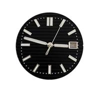 Hyuwdai 1pcs 30.5mm dial with Green Light, Suitable for NH35 Movement Watch Accessories(22-S dial)