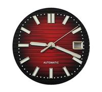 Hyuwdai 1pcs 30.5mm dial with Green Light, Suitable for NH35 Movement Watch Accessories(26-S dial)