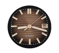 Hyuwdai 1pcs 30.5mm dial with Green Light, Suitable for NH35 Movement Watch Accessories(31-S dial)