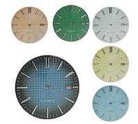 Hyuwdai 1pcs 31.8mm Oak Dial Fit NH35/NH36/7S/4R Movement Watch Modification Repair Accessories(JK-17)