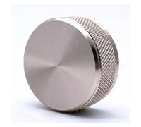 Hyuwdai 1pcs Aluminum Alloy Encoder Volume Control Audio Potentiometer Knob - 35mm & 32mm with 6mm Shaft Hole | Knurled Design(35x15x6mm)