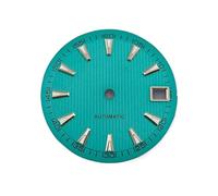 Hyuwdai 1pcs Nh35 Dial S Logo 28.5mm Scale Dial Suitable for NH35 NH36 Movement No Luminous Watch Accessories Repair Tool(K-696)