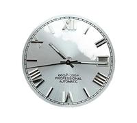 Hyuwdai 1pcs No Logo 28.5mm NH35 Dial Hands Face Needles Pointers NH35 NH36 Automatic Movement Watch Parts Replacement(with S logo6)