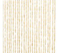 HYVAKUPPA 35.5" x 75" Bamboo and Wood Beaded Curtain for Doorway 52 Strands Handmade Bohemian Door Beads Curtain Boho Hanging Room Divider for Bedroom Living Home Deco, Beige