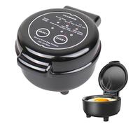 Hyvance Smart Fried Egg Cooker, Low Heat Cooking, Make fried egg like Sunny side up, Over easy etc. It automatically stops with sound alert when done, Non stick coating, Patent applied (BLACK)