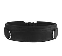 HYVAWO Waist Belt Neoprene Padded Gym Pulley Strap with Rings for Cable Machines Fitness Exercise Speed Agility Resistance Training