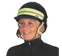 HyVIZ Reflective Hat Band - Yellow/Navy