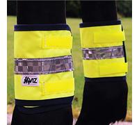 HyVIZ Reflective Leg Bands - Yellow/Navy - Pony