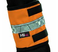 HyVIZ Leg Bands (Cob/Horse) (Orange/Black)