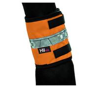 Hyviz Leg Bands Orange/black (Cob/horse)