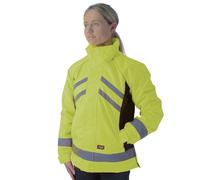 HyVIZ Reflective Waterproof Riding Jacket - Yellow/Black - Extra Large