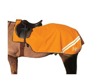Hyviz Reflector Mesh Horse Exercise Sheet Orange (4 6")