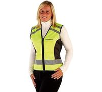 HyVIZ Reflective Waistcoat - Please Pass Wide and Slow - Yellow/Black - Large