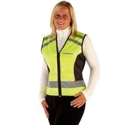 HyVIZ Reflective Waistcoat - Please Pass Wide and Slow - Pink/Black - Large