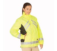 HyViz Waterproof Riding Jacket (Yellow/Black, Small)