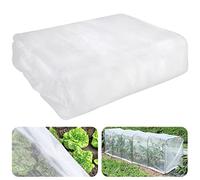 Hywean Netting Cover, 5.0m x 2.0m, White - Insect Fine Mesh Protection Netting for Strawberries, Mosquitoes, Brassica, Fruit Tree, Pea Crops, Flowers
