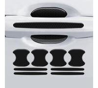 HYXBD 8pcs Car Door Handle Protectors for Ford Focus ST-Line Fiesta ST-Line 2018 2019, Door Handle Paint Protection Film, Film Waterproof Anti-Scratch Sticker