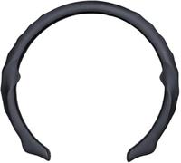 HYXBD Car Steering Wheel Cover for Dacia Duster S Logan Sandero S Ensemble Complet 2000-2025 2026, Anti-Slip Breathable Steering Wheel Cover Protector, Men Women Girls Comfortable Grip,black
