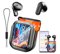 Hyyeosd NE20 Translation Earbuds Real Time - AI 135 Language Translator Earbuds, Audifonos Traductores Inglés Español, 4-in-1 Translating Device, Translate Ear Buds for Travel Learning (Black)