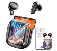 Hyyeosd NE20 Translation Earbuds Real Time - AI 135 Language Translator Earbuds, Audifonos Traductores Inglés Español, 4-in-1 Translating Device, Translate Ear Buds for Travel Learning (Black)