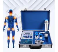 HYYKEJI Extracorporeal Shockwave Therapy Instrument, Muscle Deep Tissue Massager, with 7 Massage Heads, Safe and Effective, for Back, Shoulder, Waist