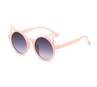 HYYZZC Cat's ears cat-ear shaped Children's Fashion Personality Sunglasses UV Protection Cute Baby,pink