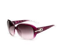 HYYZZC Elegant Ladies Big Frame Sunglasses Anti-Ultraviolet Retro Glasses Vintage Gradient Lens Female Male Shades,purple,1PC