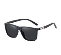 HYYZZC Fashion Retro Driving UV Protection Eyewear Polarized Travel Fishing Optical Men Sunglasses Frame,Dark Gray C5,1PC