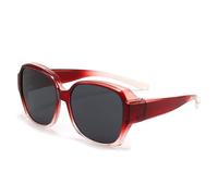 HYYZZC Fashion Round Polarized Sunglasses Cover Over Glasses Portable Men Women Vintage Fishing Driving Eyewear,11,1pc