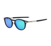 HYYZZC Fashion Round Sunglasses Men Women Classic Polarized Sun Glasses for Retro Unisex Driving Cycling Eyewear UV400,C13,1PC