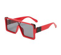 HYYZZC Luxury Women's Sunglasses Oversized Square Frame Elegant Eyeglasses Vintage Men Outdoor UV400 Fashion UnisexEyewear,C4,One size