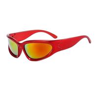 HYYZZC Polarized Punk Sunglasses Women Men Outdoor Sports Cycling Sun Glasses Vintage Driver Goggle Shades UV400 Eyewear,C14