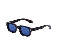 HYYZZC Polarized Sunglasses Men Fashion Rectangle Sun Glasses For Women Driving Shades Eyewear,C3LeopardBlue