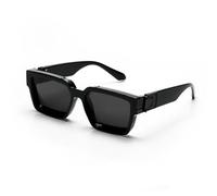 HYYZZC Retro Black Shades Sunglasses For Men Sun Glasses Man Women,Small Black,1PC