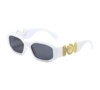 HYYZZC Retro Irregular Sunglasses for Women Men Fashion Small Frame Sun Glasses Shades UV400,E,1PC