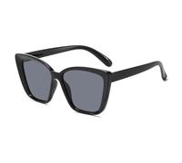 HYYZZC Trendy UV Protection Sunglasses Men Women Fashion Cat Eye Outdoor Travel Goggles Vintage Retro Ultralight Sun Glasses,black