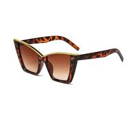 HYYZZC Vintage Cat Eye Sunglasses Women Small Frame Sun Glasses Female Retro Shades Fashion,H,1PC