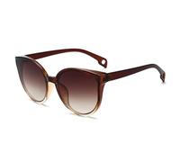 HYYZZC Vintage Cateye Sunglasses Women Men Cat Eye Sun Glasses Driving Eyewear Female UV400,C1