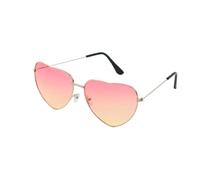 HYYZZC Vintage Gradient Heart Shaped Sunglasses Metal Frame Women Men Glasses Fashion Eyewear UV400 Shades Goggles,04,1PC