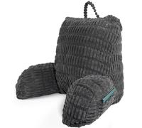HYZCXPL Reading Pillow for bed adult,Comfy Cuddle Pillow with High Arms,Large Back Support Pillow for Bed with filling included,Plush Support Cuddle Cushion for Reading, TV, Gaming, Working, Relax