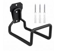 HYZENCIA Garden Hose Rack, Heavy-Duty Wall-Mounted Pipe Storage Organizer | U-Shaped Arm Prevents Kinks & Tangles; All-Weather Coating for Rust Resistance; Easy Install with Included Screws & Anchors
