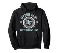 Hyzer Flip Thinking Line Disc Golf Crest Pullover Hoodie
