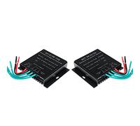 HYZHANHONG 10A-40A MPPT Wind Turbine Charge Controller 8000W 12V 24V Auto Match IP67 Waterproof Universal Generator (Black),24V