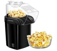 HYZHANHONG 1200W Nostalgia Hot Air Popcorn Popper Maker with Measuring Cup And Removable Lid, 3 Minute Fast Popcorn Popper Machine for Home Movie